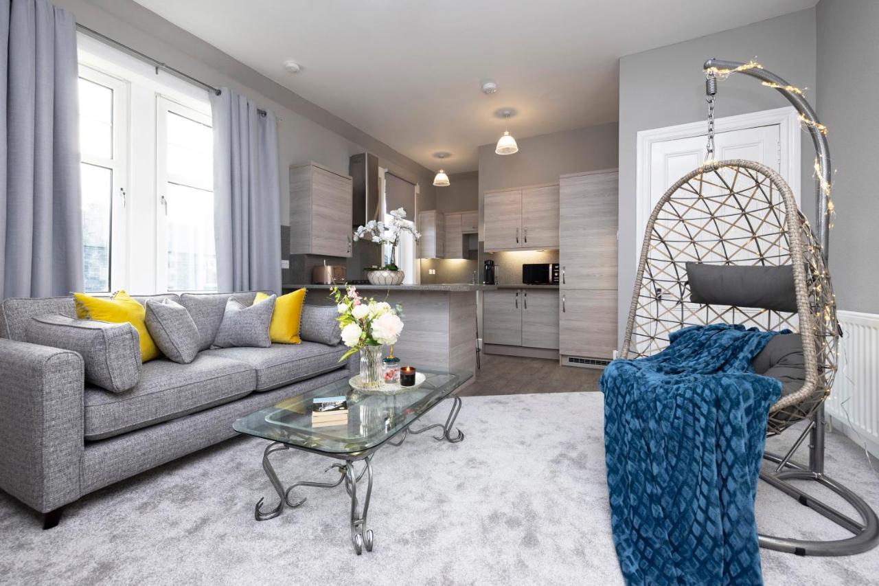 Stylish George Street Apartment Peebles Dış mekan fotoğraf